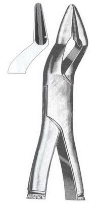 Tooth Extracting Forceps American Pattern
