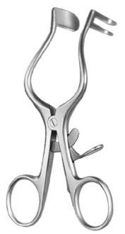 Wound Spreaders, self-retaining