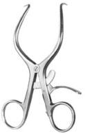 Wound Spreaders, self-retaining